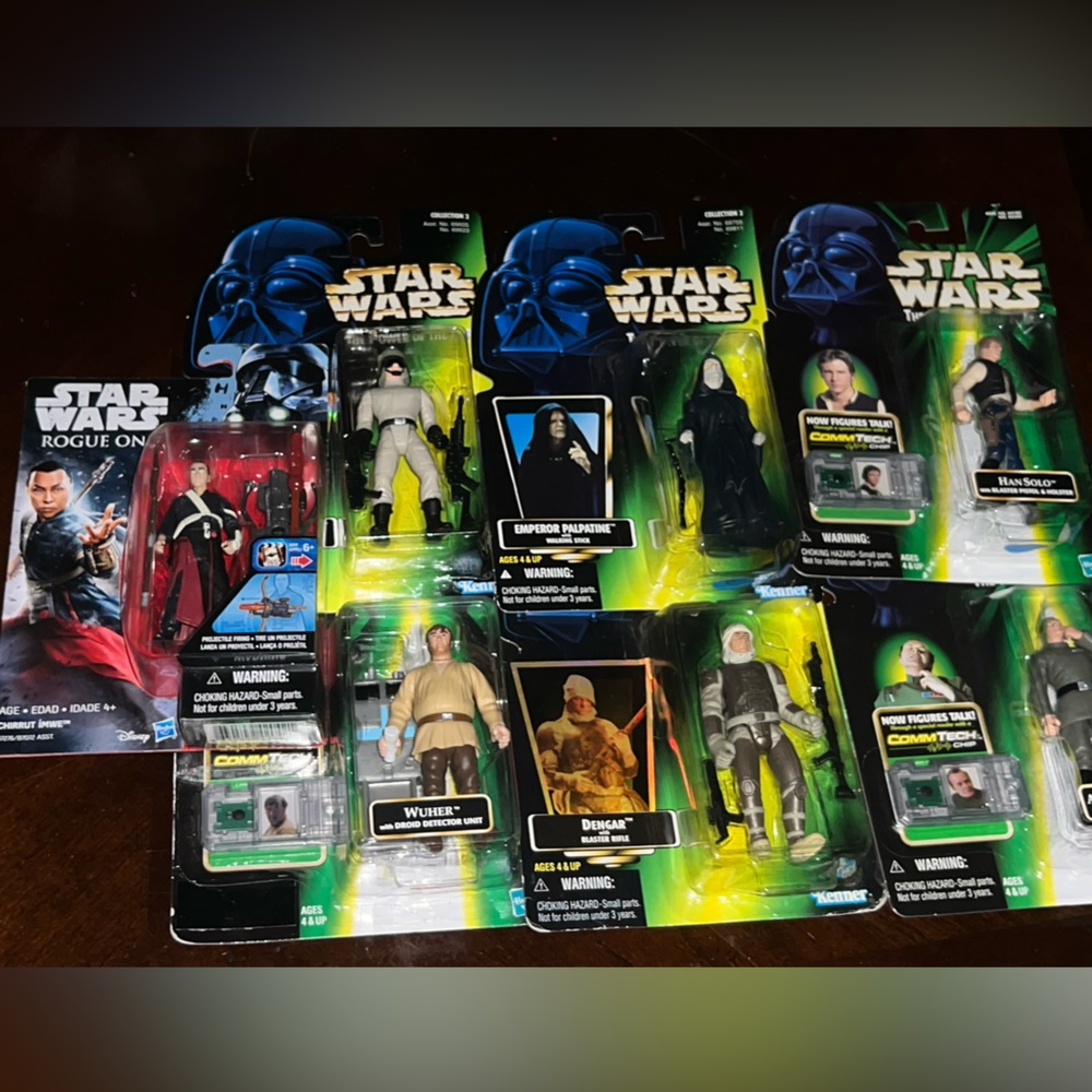 Star Wars Action Figures Lot of 7